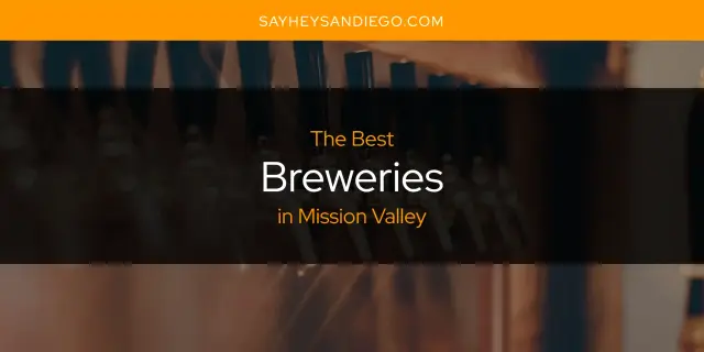 The Absolute Best Breweries in Mission Valley  [Updated 2024]
