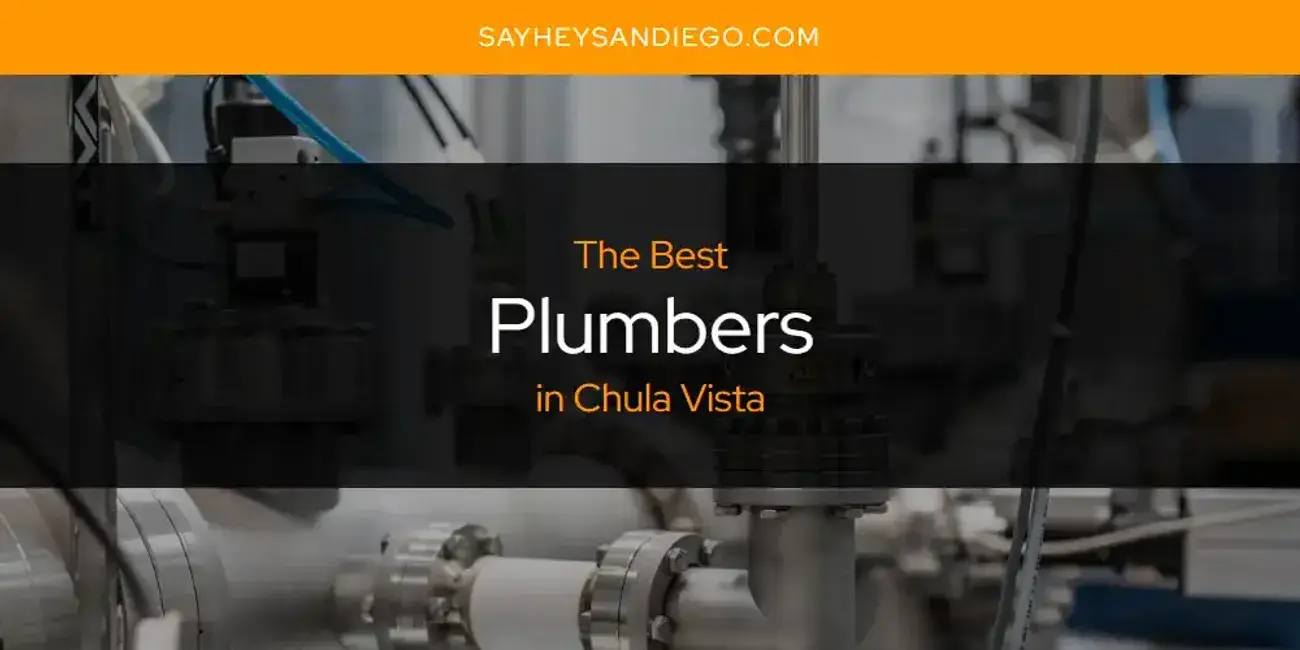 Chula Vista's Best Plumbers [Updated 2024]