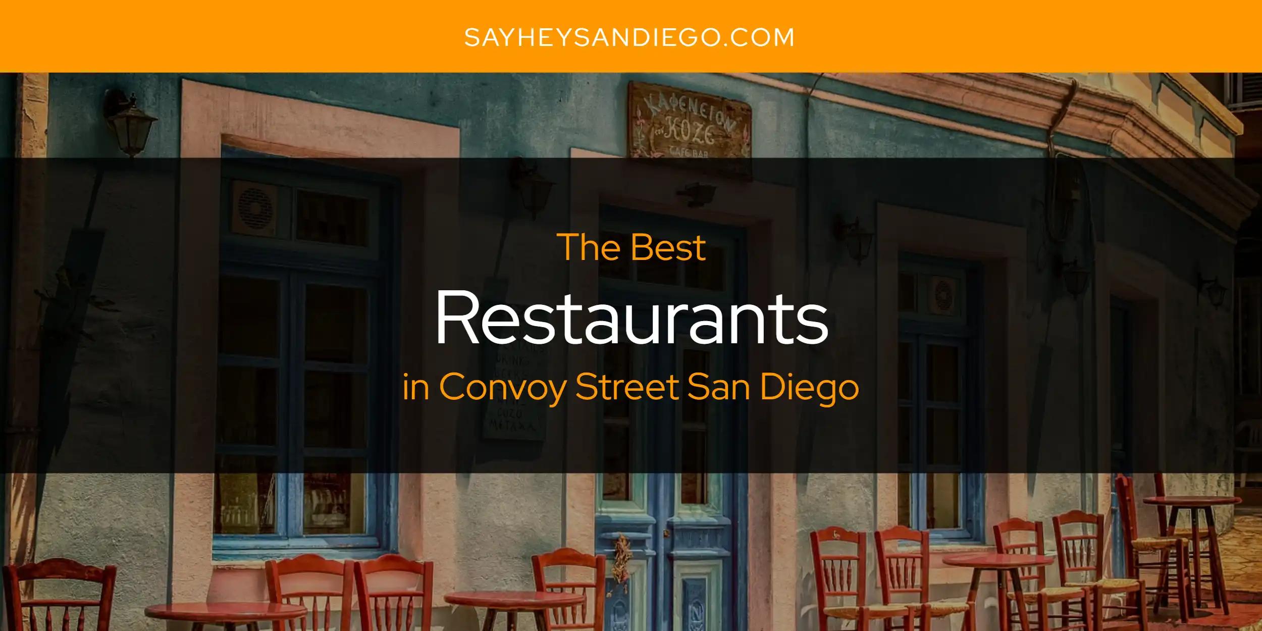 The Absolute Best Restaurants in Convoy Street San Diego  [Updated 2025]