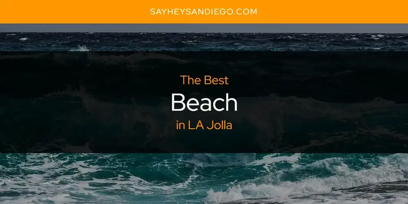 The Absolute Best Beach in LA Jolla  [Updated 2024]
