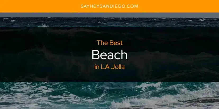 The Absolute Best Beach in LA Jolla  [Updated 2024]