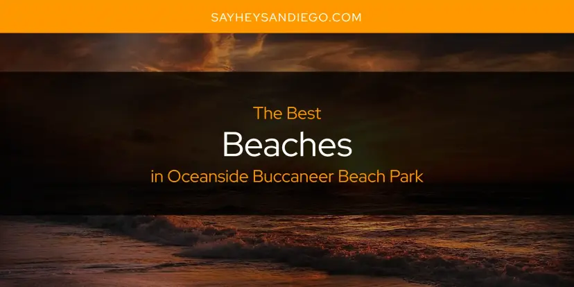 The Absolute Best Beaches in Oceanside Buccaneer Beach Park  [Updated 2024]