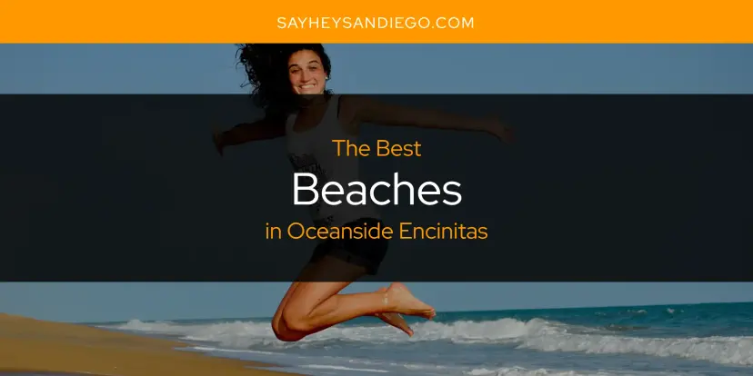 The Absolute Best Beaches in Oceanside Encinitas  [Updated 2024]
