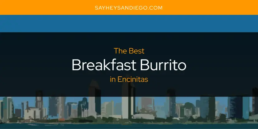 The Absolute Best Breakfast Burrito in Encinitas  [Updated 2024]
