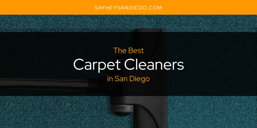 The Absolute Best Carpet Cleaners in San Diego  [Updated 2024]