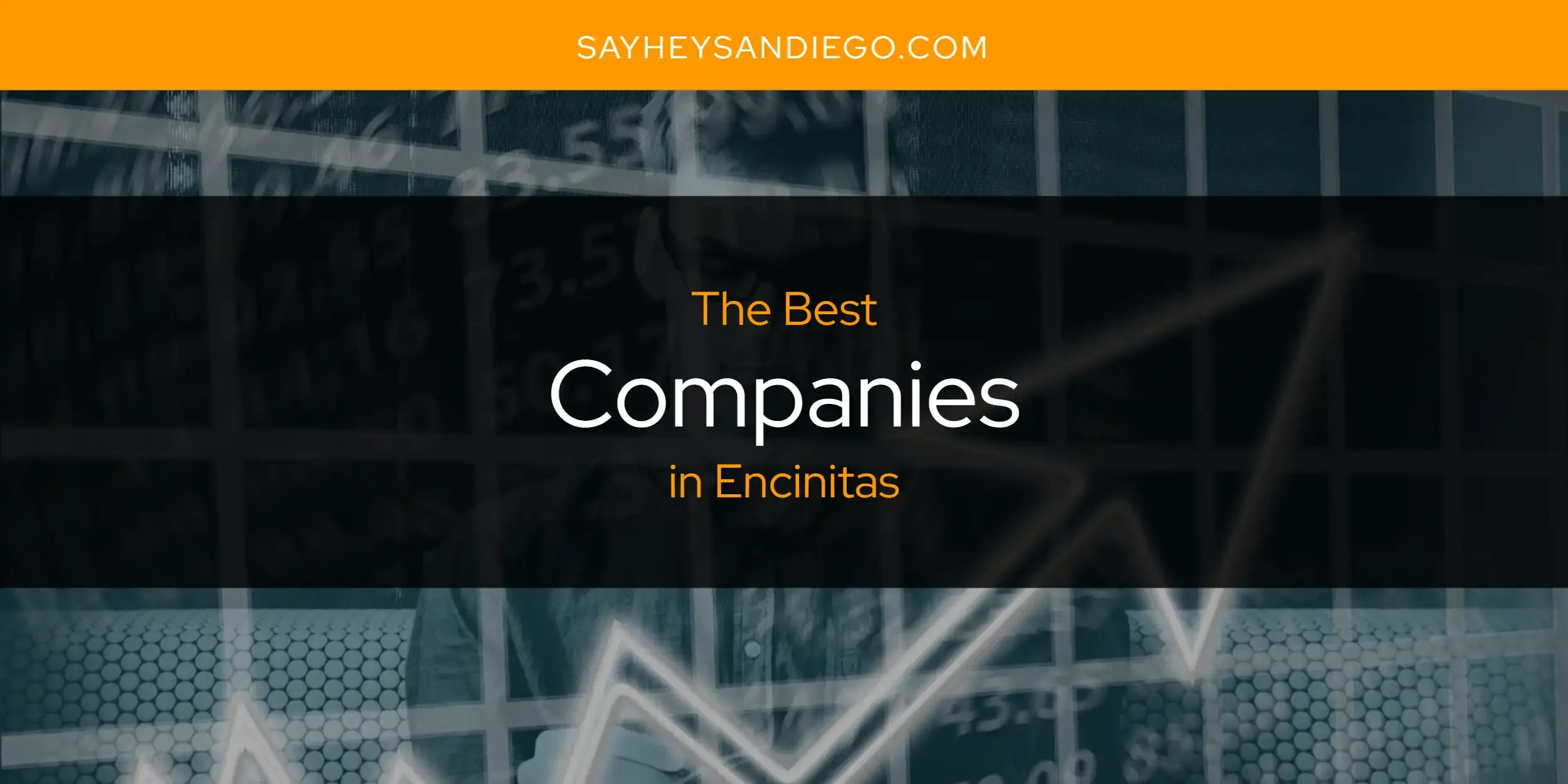 The Absolute Best Companies in Encinitas  [Updated 2024]