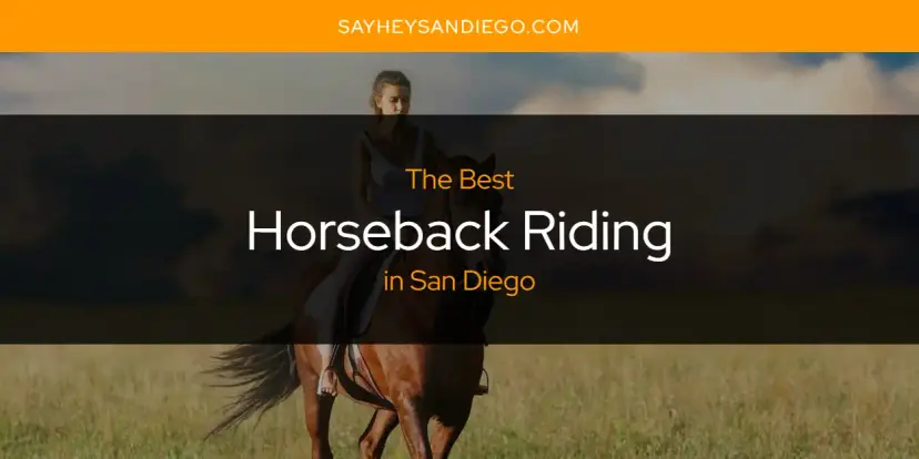 The Absolute Best Horseback Riding in San Diego  [Updated 2024]