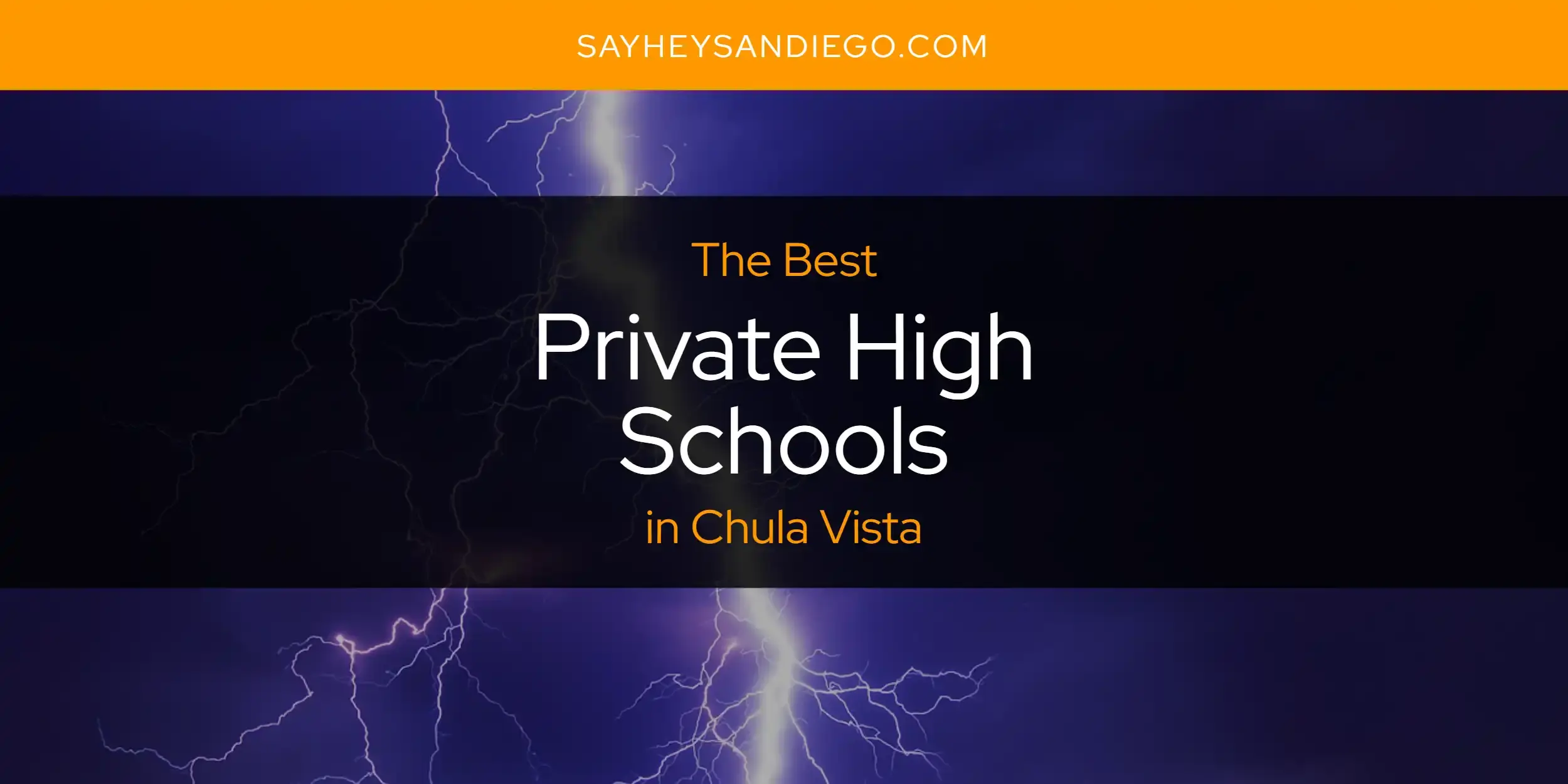 Chula Vista's Best Private High Schools [Updated 2024]