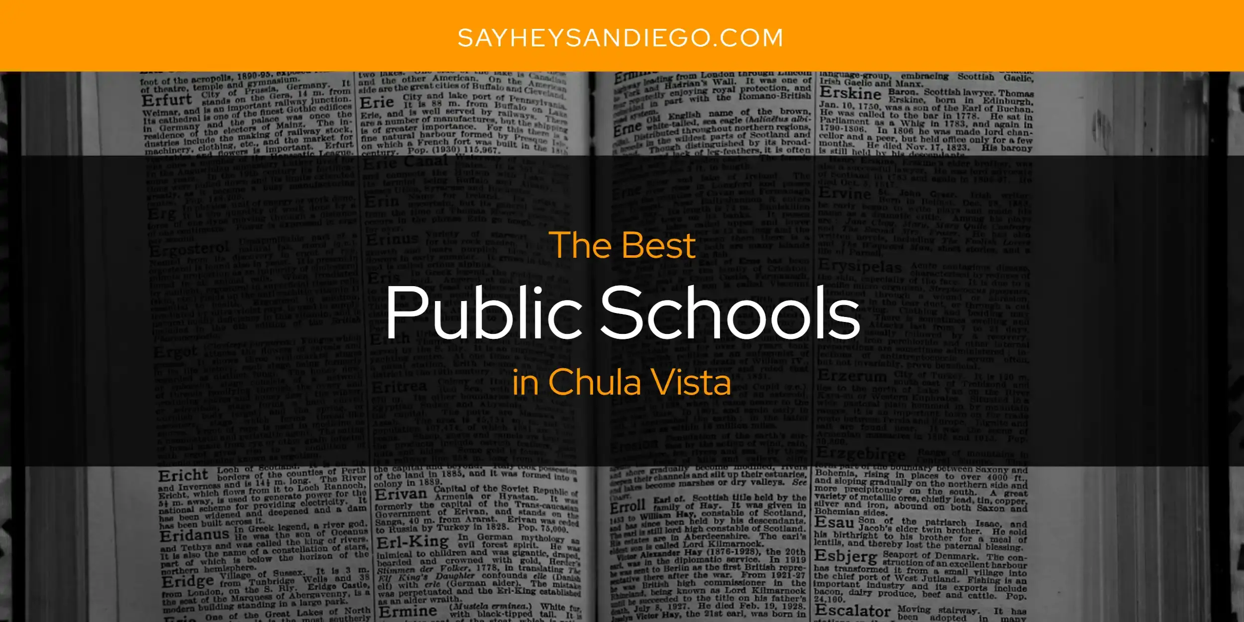 The Best Public Schools in Chula Vista [Updated 2023]